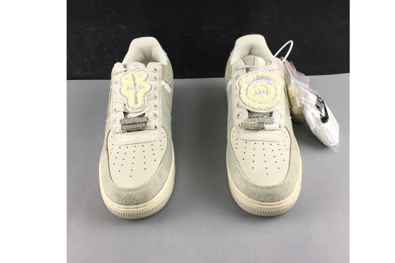 Scott NIKE  FORCE White Travis AIR Grey  CN2405-902 x 1 0828